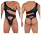 CandyMan 99597X One Shoulder Bodysuit Color Black